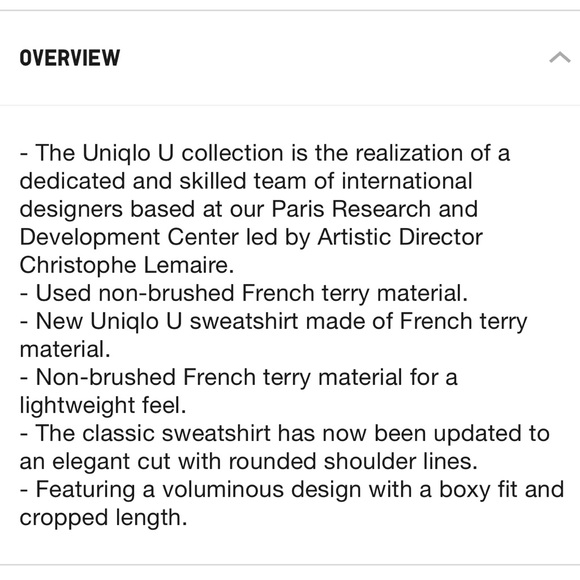 Uniqlo U Crew Neck Long Sleeve Sweatshirt - Picture 9 of 9